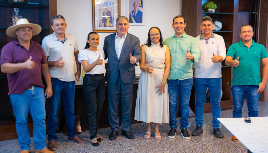 Também participaram da reunião o deputado federal Vicentinho Júnior; vice-prefeitos e vereadores