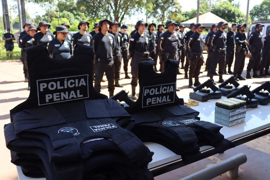 No Tocantins, mais de 1.000 policiais penais atuam diariamente para garantir segurança, ordem e humanização no sistema prisional. - Foto: Márcia Rosa/Governo do Tocantins