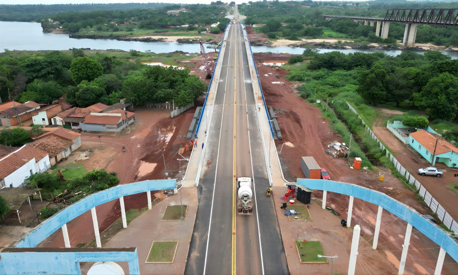 Obra orçada em R$ 172 milhões, a nova ponte visa restabelecer o fluxo econômico entre TO e MA.