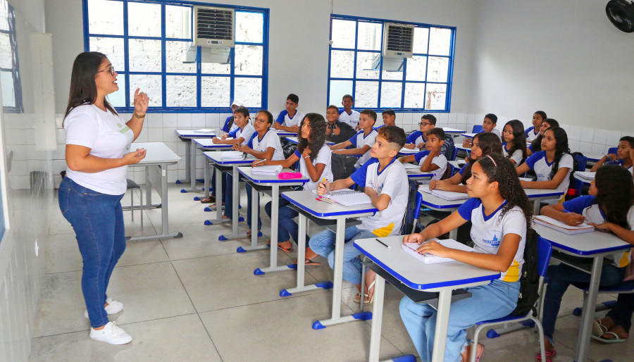  Tocantins apresentou desempenho expressivo nos indicadores de frequência escolar do ensino fundamental e do ensino médio, de acordo com o Ranking de Competitividade dos Estados 2025  (Foto: Márcio Vieira/Governo do Tocantins)
