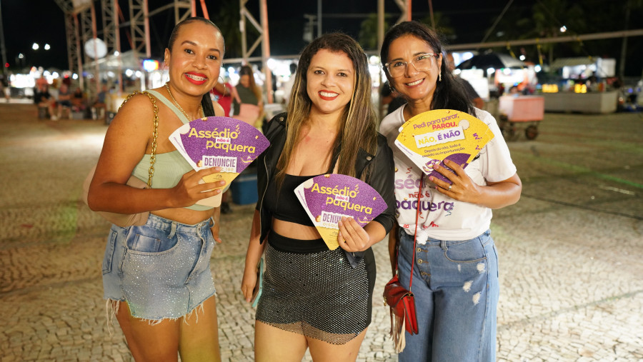 Assédio não é paquera. Denuncie, proteja, fortaleça.