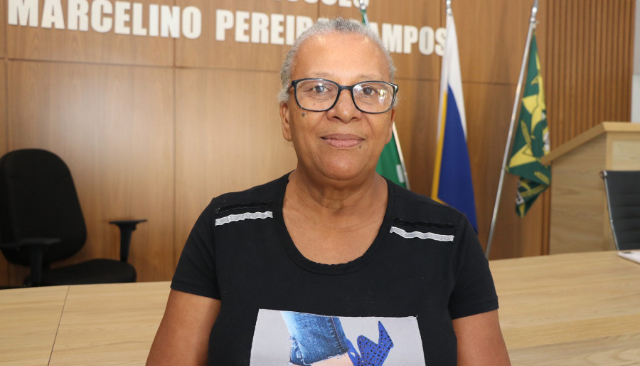 Moradora Hipólita Marques da Silva disse que está confiante para ser selecionada e receber o reservatório em sua residência. 