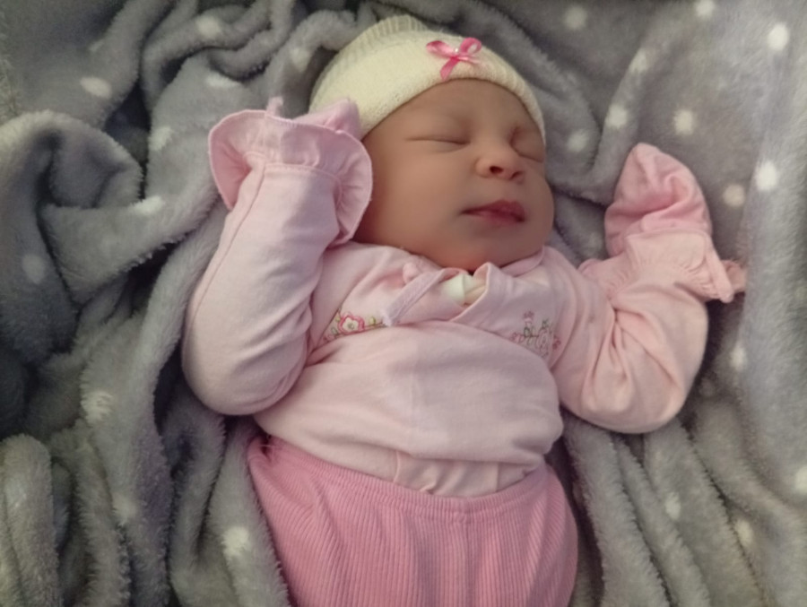  Isadora Silva Carvalho nasceu no Hospital Regional de Paraíso do Tocantins. Foto: Divulgação - SES/TO.