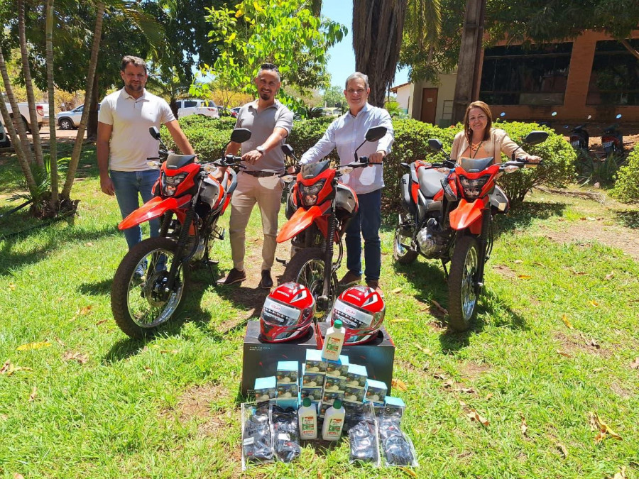 Os veículos foram entregues para fortalecer as ações de prevenção e combate à incêndios - Naturatins/Governo do Tocantins