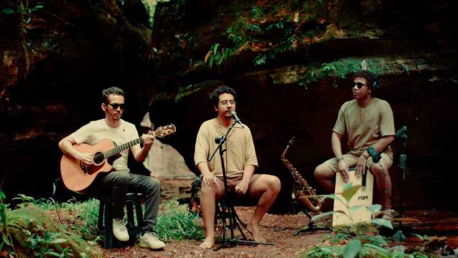 Artistas tocantinenses participam de apresentações musicais gravadas em pontos turísticos do estado