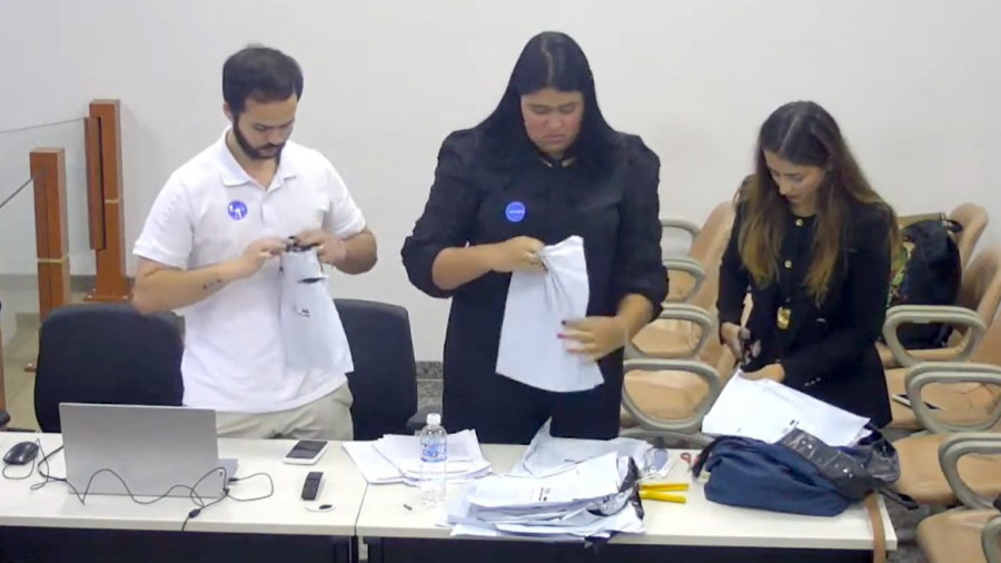 Sessão pública no Tribunal de Justiça do Tocantins garantiu transparência na divulgação do resultado preliminar da prova discursiva.