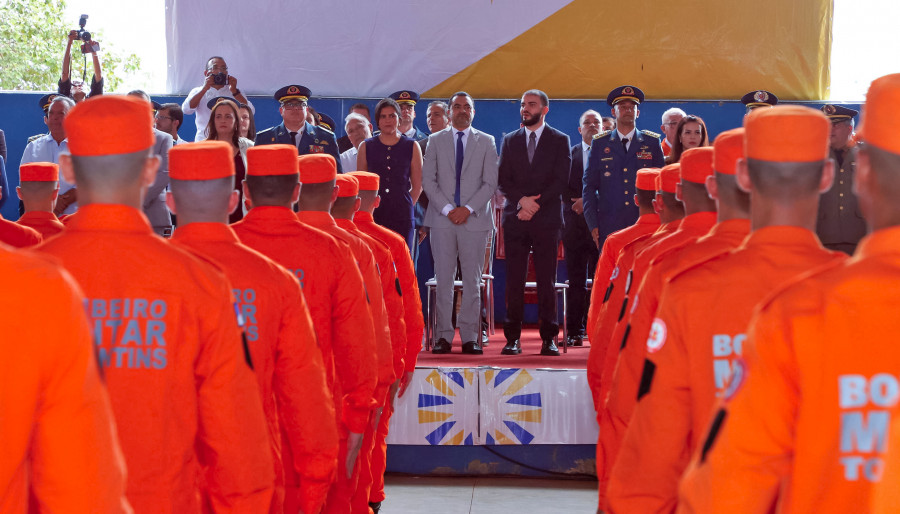 Corpo de Bombeiros Militar também foi reforçado com concurso que ofertou 110 vagas, com 118 aprovados em formação (Foto:Antonio Goncalves/ Governo do Tocantins)