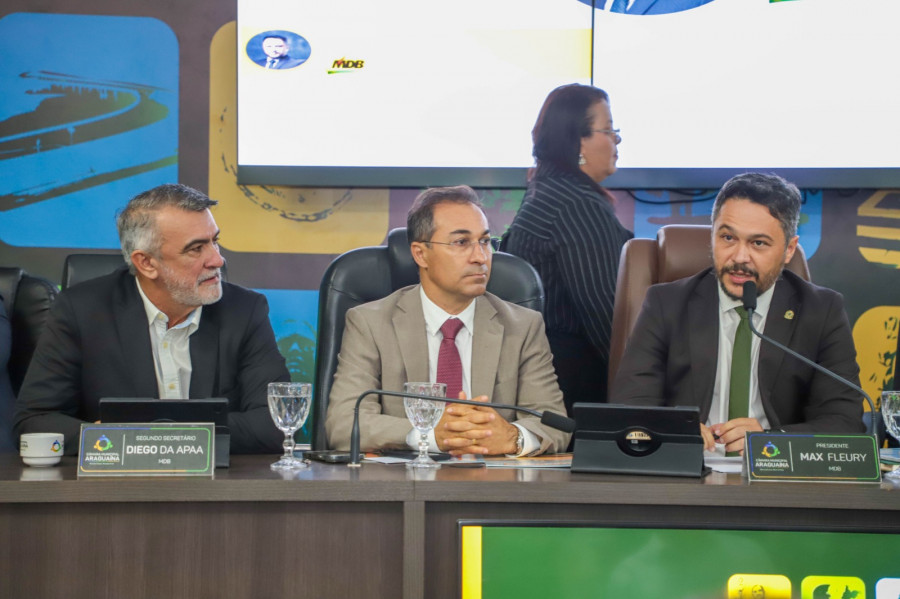 essão solene marca abertura do primeiro semestre legislativo em Araguaína