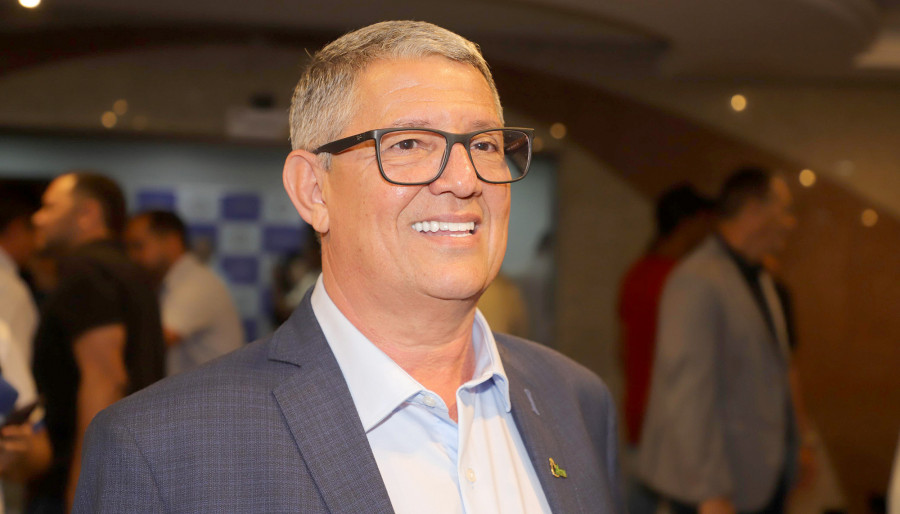 Prefeito de Cristalândia e presidente da ATM, Big Jow, destacou que os recursos ajudam a fomentar a economia dos municípios - Foto: Adilvan Nogueira/Governo do Tocantins