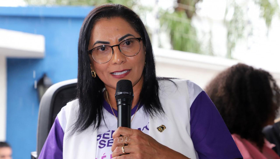 Secretária de Estado da Mulher, Berenice Barbosa, ressaltou a importância da consolidação da rede de proteção às mulheres    (Foto: Antonio Gonçalves/Governo do Tocantins)
