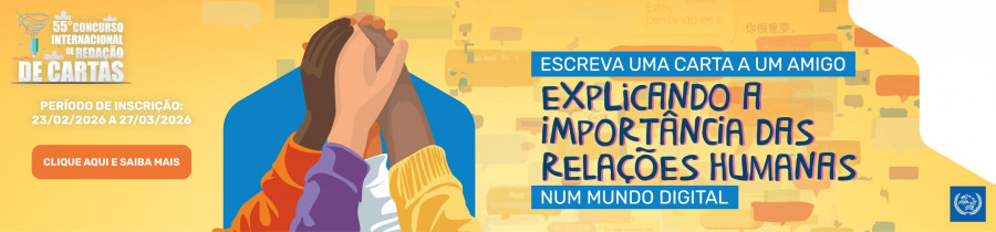 Estudantes de até 15 anos podem participar do concurso internacional de redação promovido pelos Correios. Inscrições vão até 27 de março, por meio das escolas.