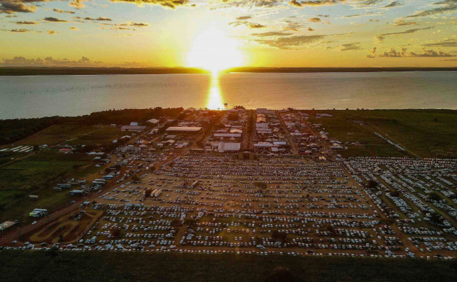  Agrotins registrou crescimento expressivo na movimentação financeira, que saltou de R$ 254 milhões para mais de R$ 5 bilhões em volume de negócios - Edes Pereira/Governo do Tocantins