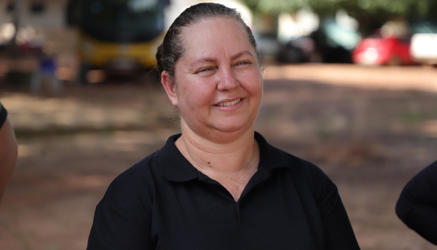 Diretora Luciana Castro destaca que curso técnico em Mineração ampliou interesse dos jovens em Almas (Foto: Adilvan Nogueira/Governo do Tocantins)