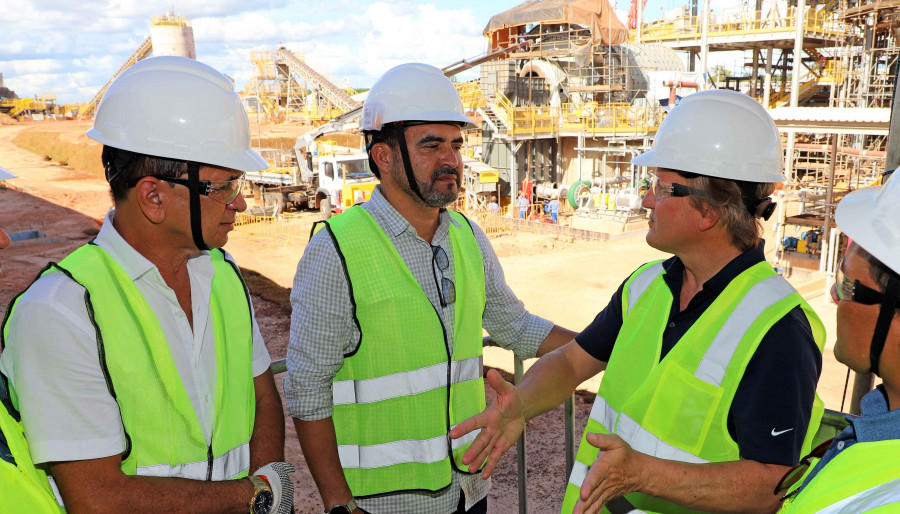 Mineração da Aura Minerals em Almas impulsiona economia local com geração de empregos e qualificação profissional (Foto: Esequias Araújo/Governo do Tocantins)