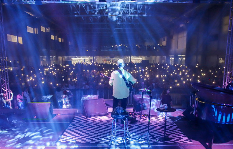 Show com o cantor Zeca Baleiro. Foto: Secom Araguaína