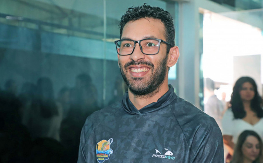 Pescador Natalino Neto celebrou o lançamento do circuito e ressaltou a expectativa de participar na competição - Foto:  Adilvan Nogueira/Governo do Tocantins