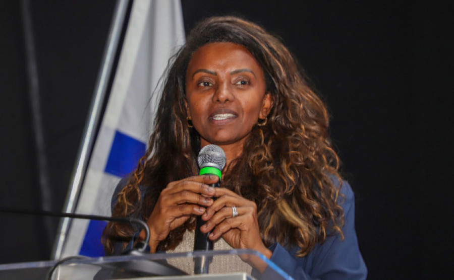 Reitora da UFT, Maria Santana, explicou o papel da universidade na construção de soluções inovadoras conectadas às demandas da sociedade - Foto:  Ademir dos Anjos/Governo do Tocantins