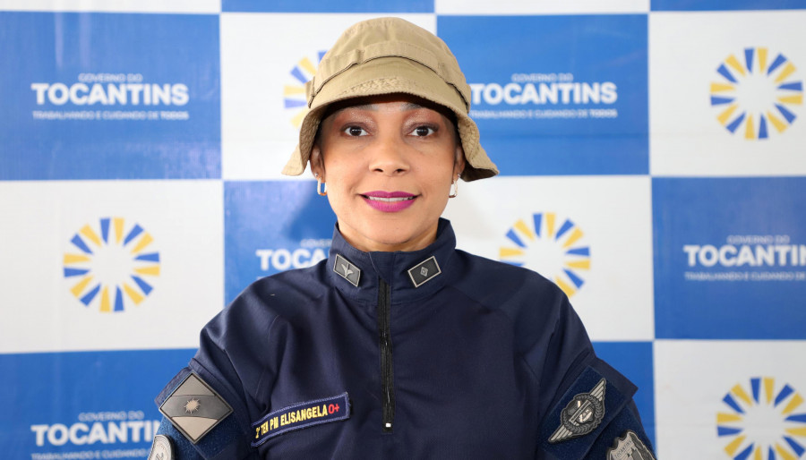 Comandante regional de Policiamento da 2ª Região, coronel João Márcio Costa Miranda, enfatizou que a nova sede traz mais qualidade ao trabalho dos policiais —  Foto: Esequias Araújo/Governo do Tocantins 