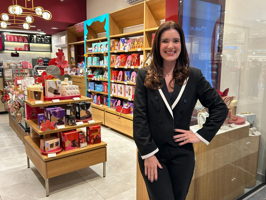 A médica Paula Dal Secco Cintra é a gestora da franquia Kopenhagen em Araguaína