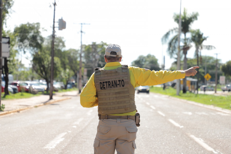 Para enfrentar esse cenário, o Detran/TO tem intensificado ações integradas de fiscalização de trânsito em todo o estado - Félix Carneiro/Governo do Tocantins
