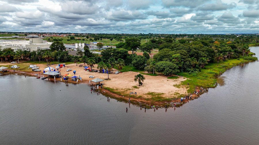 O tempo ajudou no sábado, e a pescaria foi liberada novamente para as famílias araguainenses 