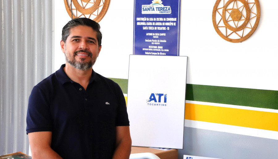 Presidente da ATI, Alírio Félix Martins, ressaltou a ampliação do acesso à internet e dos serviços digitais no Tocantins 