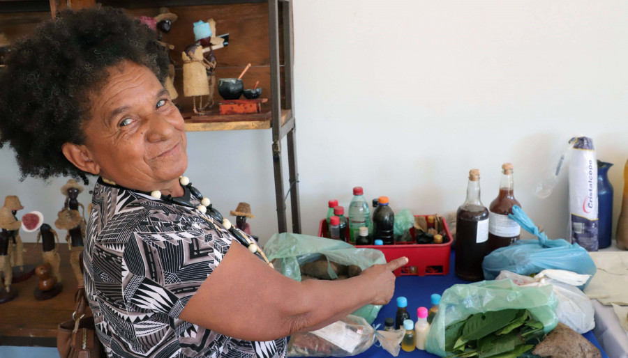 Moradora da comunidade, Emirna Maria Rodrigues enfatizou os impactos da chegada da internet na rotina local e as novas oportunidades para comercialização de produtos 