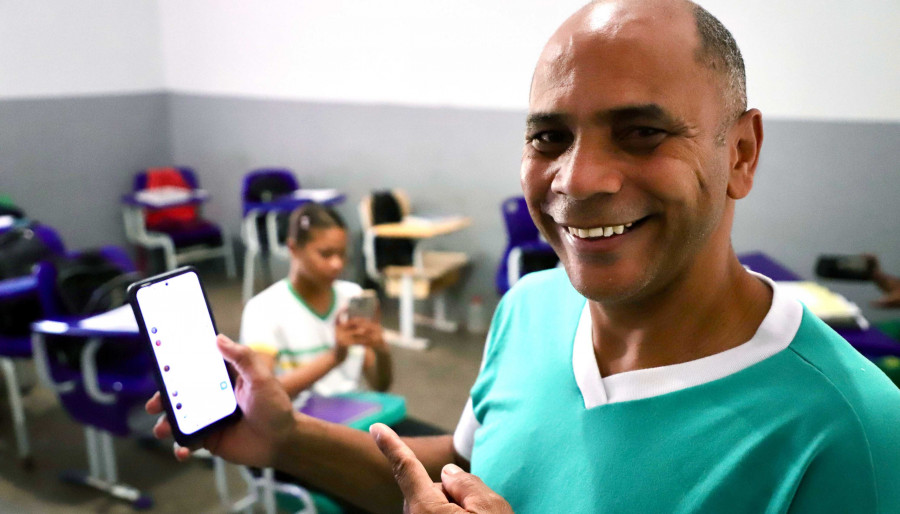 Diretor da Escola Municipal Horácio José Rodrigues, Jusimar Das Dores Rodrigues, salientou que a nova conectividade vai fortalecer o aprendizado dos alunos e apoiar o trabalho dos professores