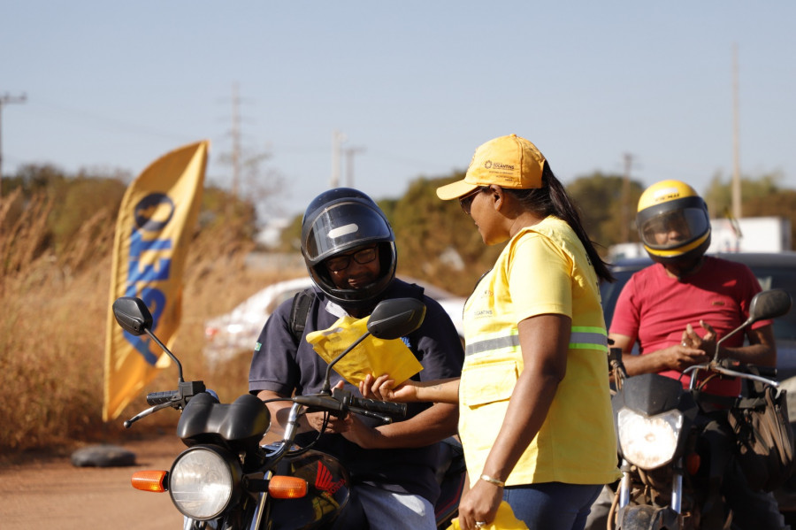  Tocantins registrou redução no número de sinistros de trânsito, mas dados ainda são alarmantes, reforçando a importância da campanha Maio Amarelo - Félix Carneiro/Governo do Tocantins