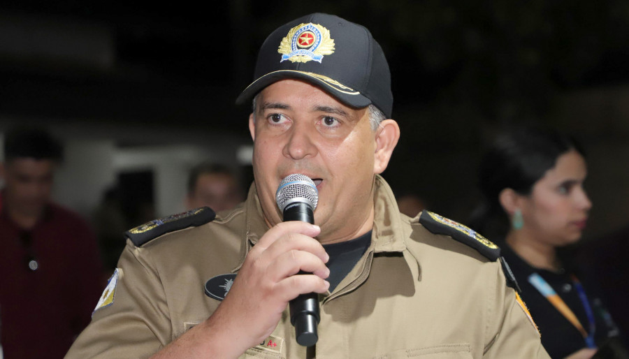Coronel Cláudio Thomaz Coelho de Souza participou da  cerimônia e destaca a importância da transição de comando na PMTO