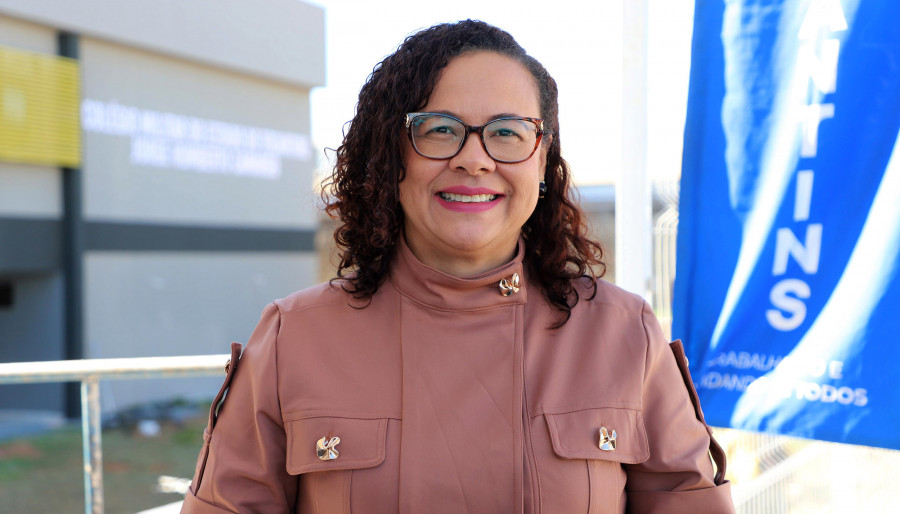 Celestina Souza ressalta avanços na modernização da educação estadual. Foto: Esequias Araújo/Governo do Tocantins