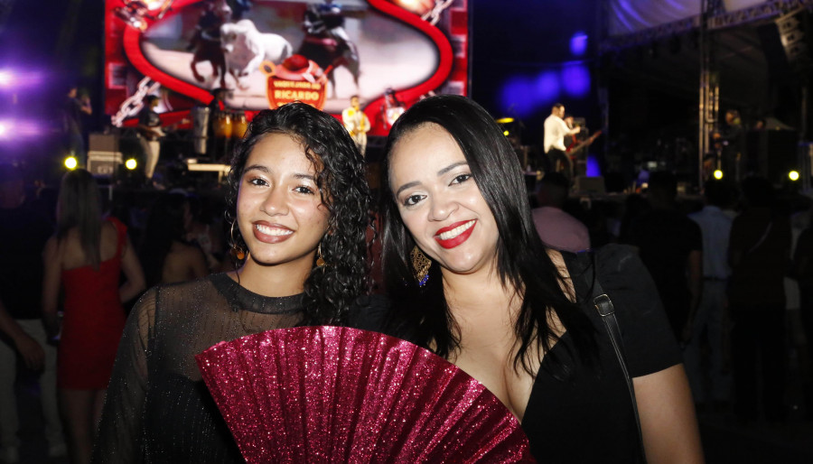 Moradora de Miranorte, Venina Parente, participou do evento com a família para comemorar o aniversário de 15 anos da filha Foto: Márcio Vieira/Governo do Tocantins