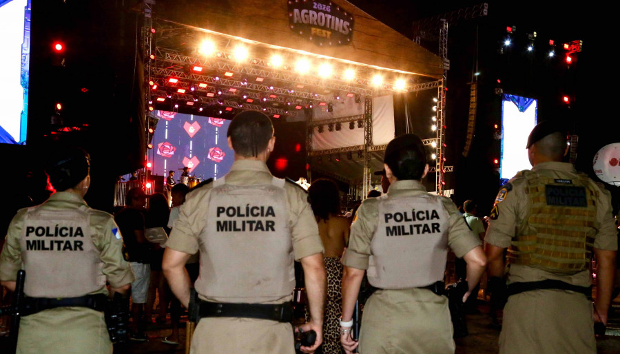 Evento contou com reforço na segurança, monitoramento por câmeras, reconhecimento facial e atuação integrada das forças policiais Foto: Márcio Vieira/Governo do Tocantins