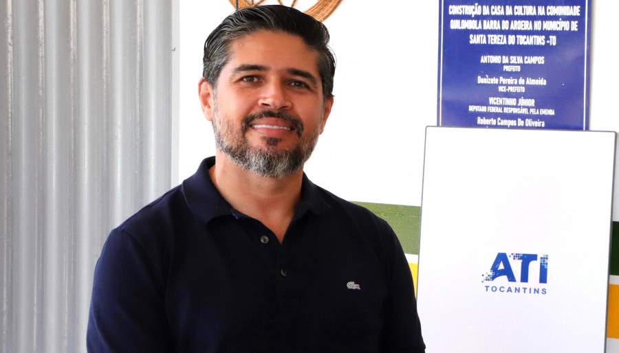 Presidente da ATI, Alírio Félix, ressalta o uso da tecnologia para ampliar o acesso às informações e melhorar a experiência do público durante o evento