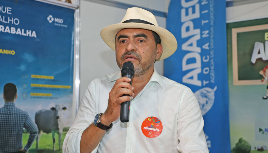 Governador do Tocantins, Wanderlei Barbosa, destaca a Agrotins como vitrine da força do agro tocantinense e da capacidade do Estado de atrair investimentos 