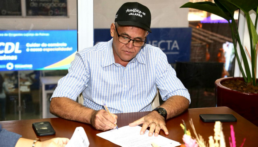  Secretário de Estado da Indústria, Comércio e Serviços, Milton Neres, ressalta que o avanço de novos investimentos demonstra a força do ambiente de negócios construído pelo Governo do Tocantins (Foto: Márcio Vieira/Governo do Tocantins)