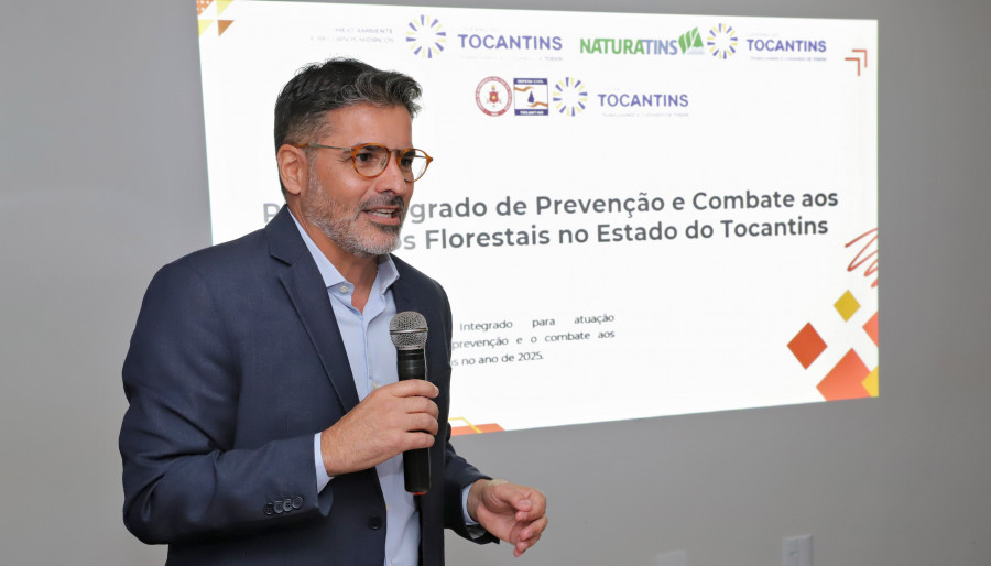 Secretário de Meio Ambiente e Recursos Hídricos afirma que o resultado é fruto de políticas públicas integradas e da modernização da gestão ambiental, com ações de prevenção, conservação e fortalecimento da gestão ambiental (Foto:Washington Luiz/Governo do Tocantins)