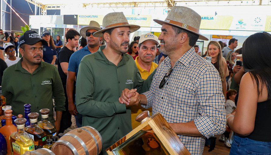 Governador Wanderlei Barbosa encerra Agrotins 2026 com visita a estandes, produtos tradicionais e inovações da feira. Foto: Antônio Gonçalves/Governo do Tocantins