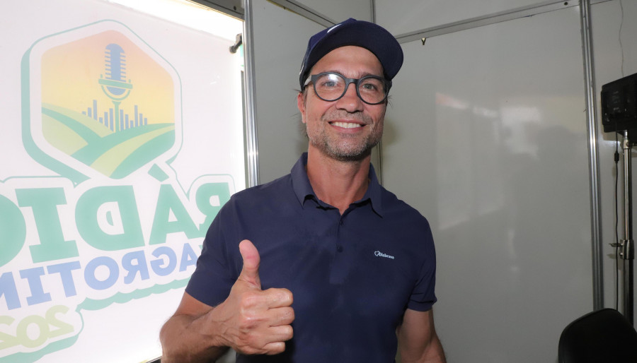 Luciano Rosa, da Ford Disbrava, destaca vendas acima do esperado na Agrotins. Foto: Antônio Gonçalves/Governo do Tocantins