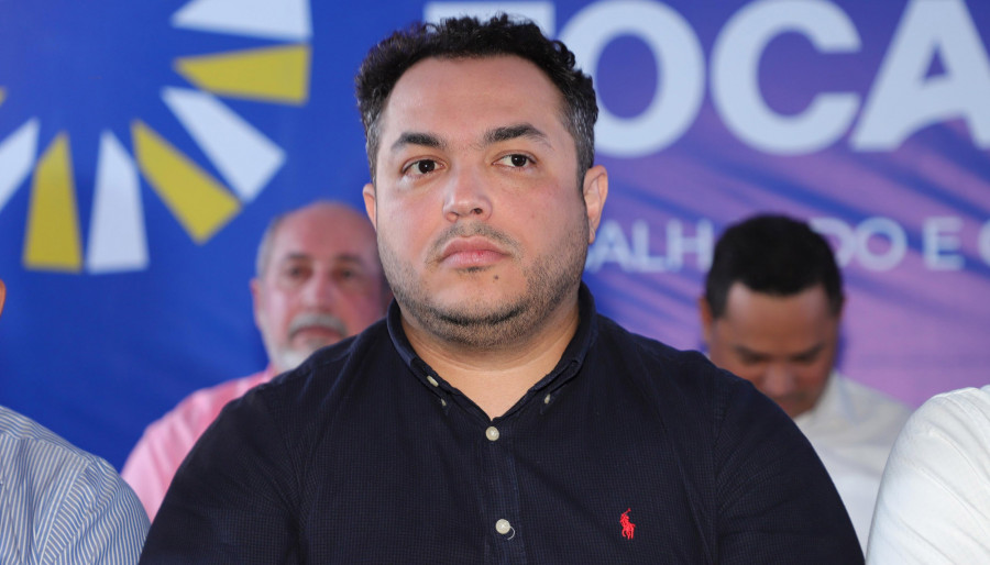  Presidente da Ageto, Túlio Labre, destaca a importância estratégica da obra para o fortalecimento da malha viária estadual e para a qualidade de vida da população (Foto: Ademir dos Anjos/Governo do Tocantins)