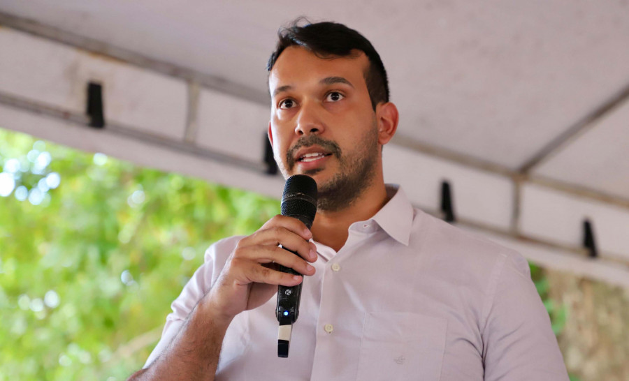 Secretário-executivo da Educação, Marcus Tadeu, enfatizou que a reforma do colégio representa um avanço necessário para a formação técnica e profissional dos estudantes - Foto: Antônio Gonçalves/Governo do Tocantins