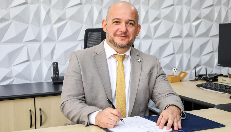  Secretário de Estado da Administração, Paulo César Benfica Filho, ressalta que certame representa mais um avanço importante, garantindo o provimento de um cargo estratégico para a administração pública estadual (Foto: Angélica Lima/Governo do Tocantins)