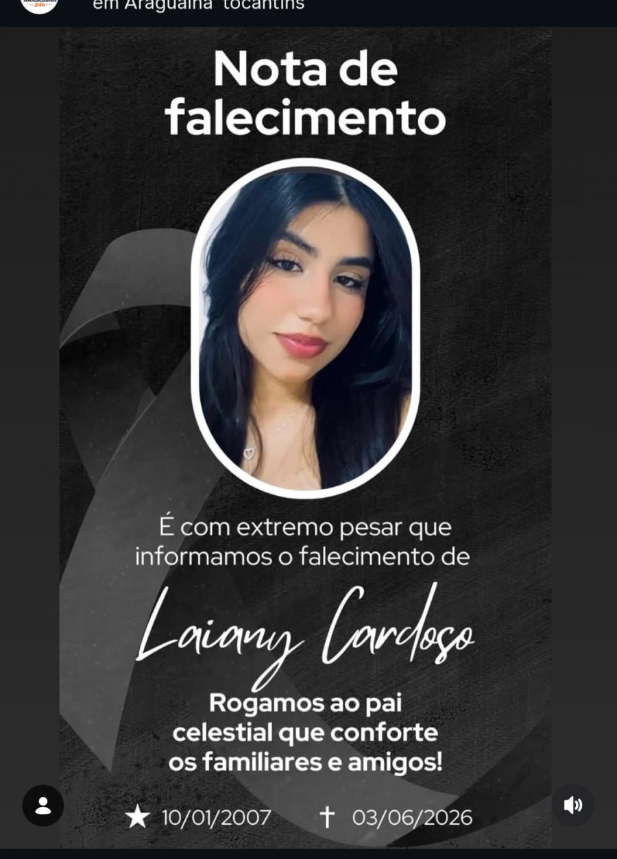 Layana Cardoso Noleto, de 19 anos