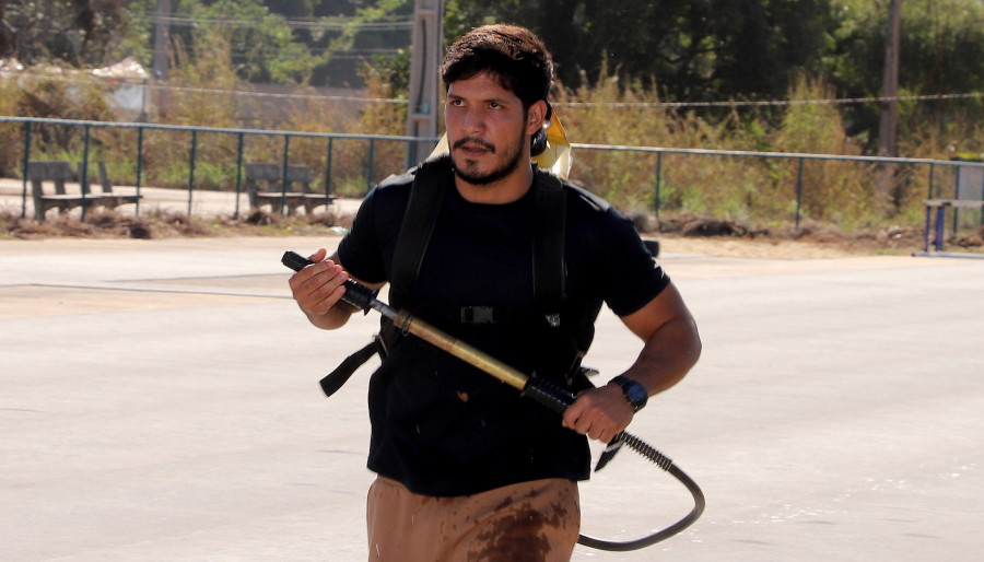 Morador de Palmas, Natan Gustavo participa da seleção para brigadista florestal em busca de qualificação profissional e experiência na área ambiental ┃ Foto: Antonio Gonçalves/Governo do Tocantins