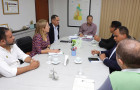 Equipe do Governo do Tocantins reunida na Casa Civil para discutir a criação da delegacia especializada