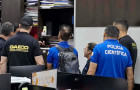 A operação contou com o apoio de peritos da Polícia Científica do Estado do Tocantins.