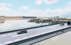 Maquete virtual da nova ponte de Estreito no Maranhão