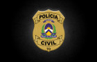 Brasão da Polícia Civil do Tocantins usado para ilustrar a operação