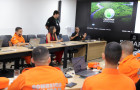 Capacitação foi ministrada pelos técnicos do Censipam na sala de reuniões da Semarh