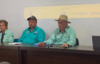 Diretoria do SRA durante café da manhã com a imprensa. 